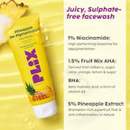 PLIX The Plant Fix Pineapple Trio With Cleanser, Body Wash & Cream | Grocsy