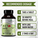 End2End Nutrition Keto Cutz Fat Burner For Weight Loss Tablets | Grocsy