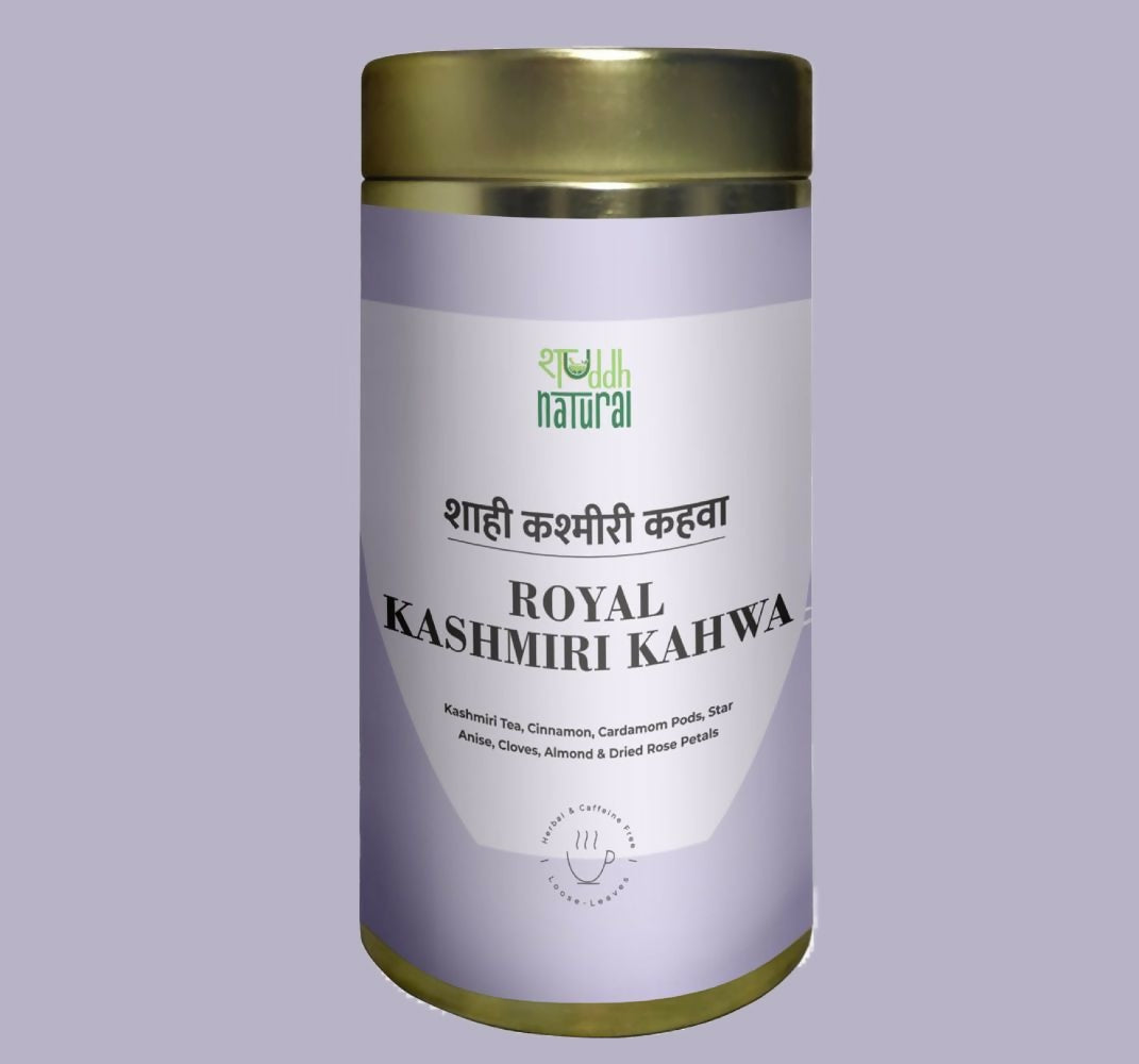 Shuddh Natural Gut Detox Tea Kashmiri Kahwa | Grocsy