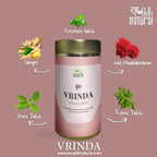 Shuddh Natural Cold Cough Relief Tea Vrinda Floral Tisane | Grocsy
