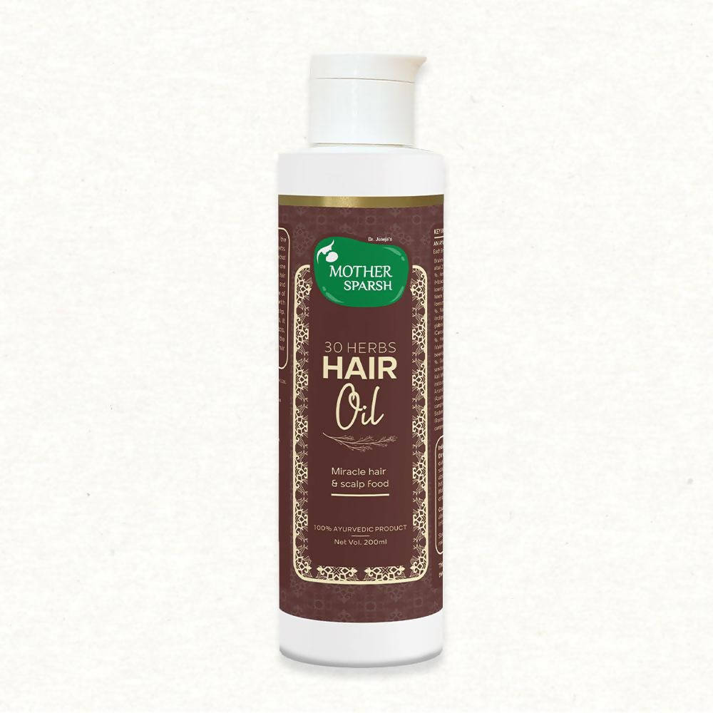Mother Sparsh 30 Herbs Hair Oil | Grocsy