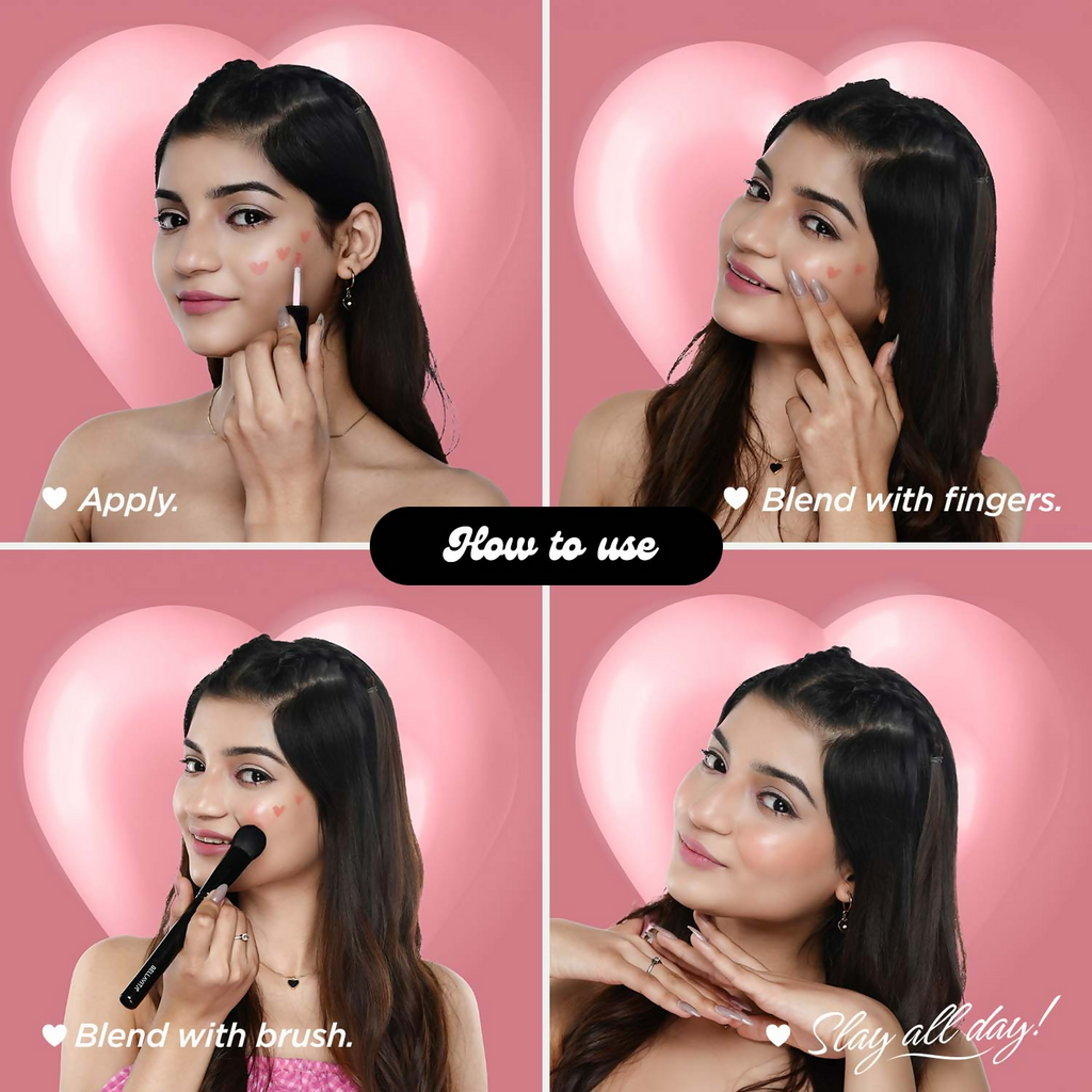 Bella Vita Organic All Hearts Face Blush - Burning Love | Grocsy