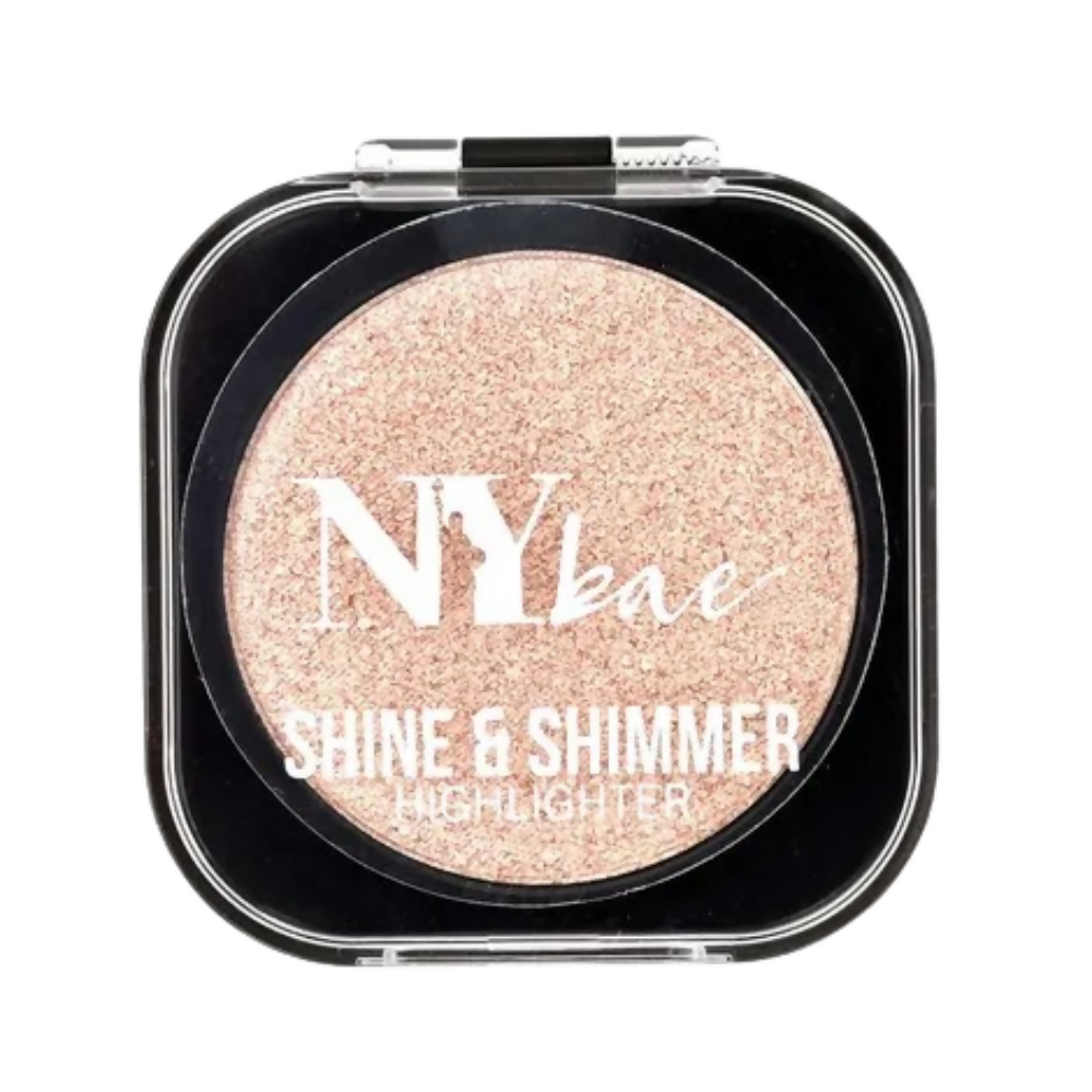 NY Bae Shine & Shimmer Highlighter - Starry Silver 01 | Grocsy