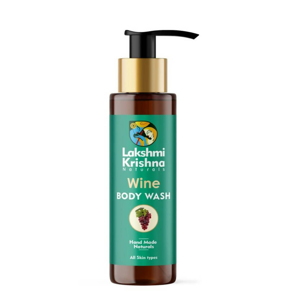 Lakshmi Krishna Naturals Wine Body Wash | Grocsy