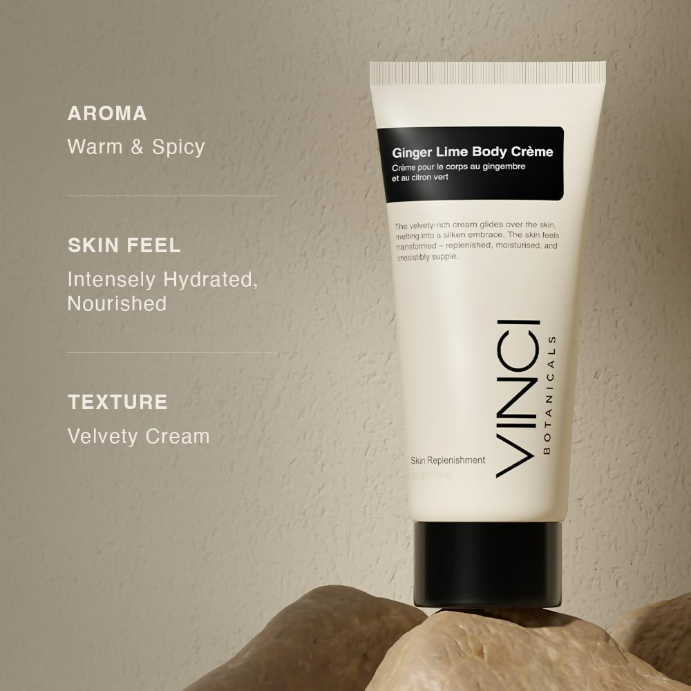 Vinci Botanicals Bergamot Geranium Body Creme | Grocsy