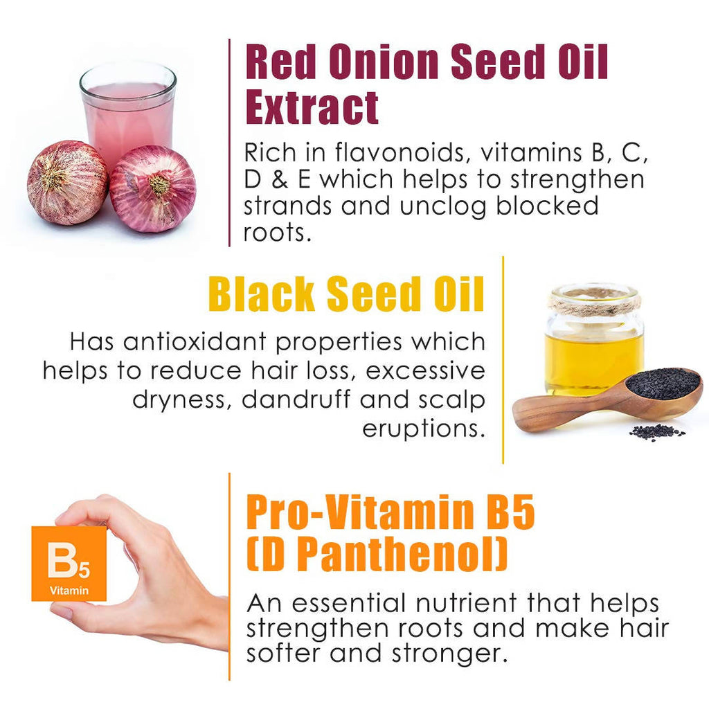 Wow Skin Science Onion & Collagen Anti Hairfall Shampoo For Strenghtens Roots & Prevents Hair Breakage | Grocsy