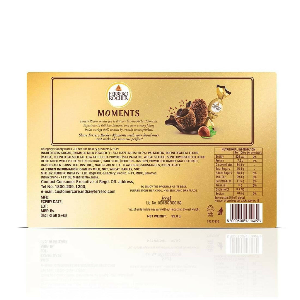 Ferrero Rocher Moments 8 pralines | Grocsy