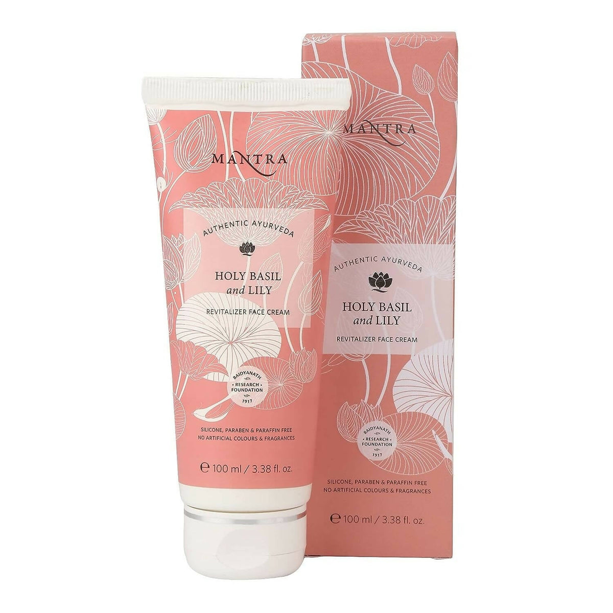 Mantra Herbal Holy Basil and Lily Revitalizer Face Cream | Grocsy