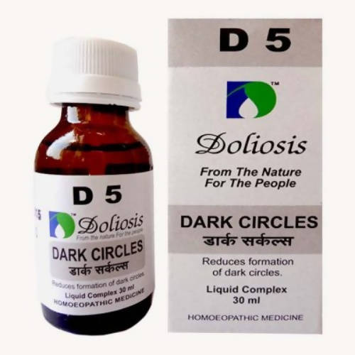 Doliosis Homeopathy D5 Dark Circles Drops | Grocsy