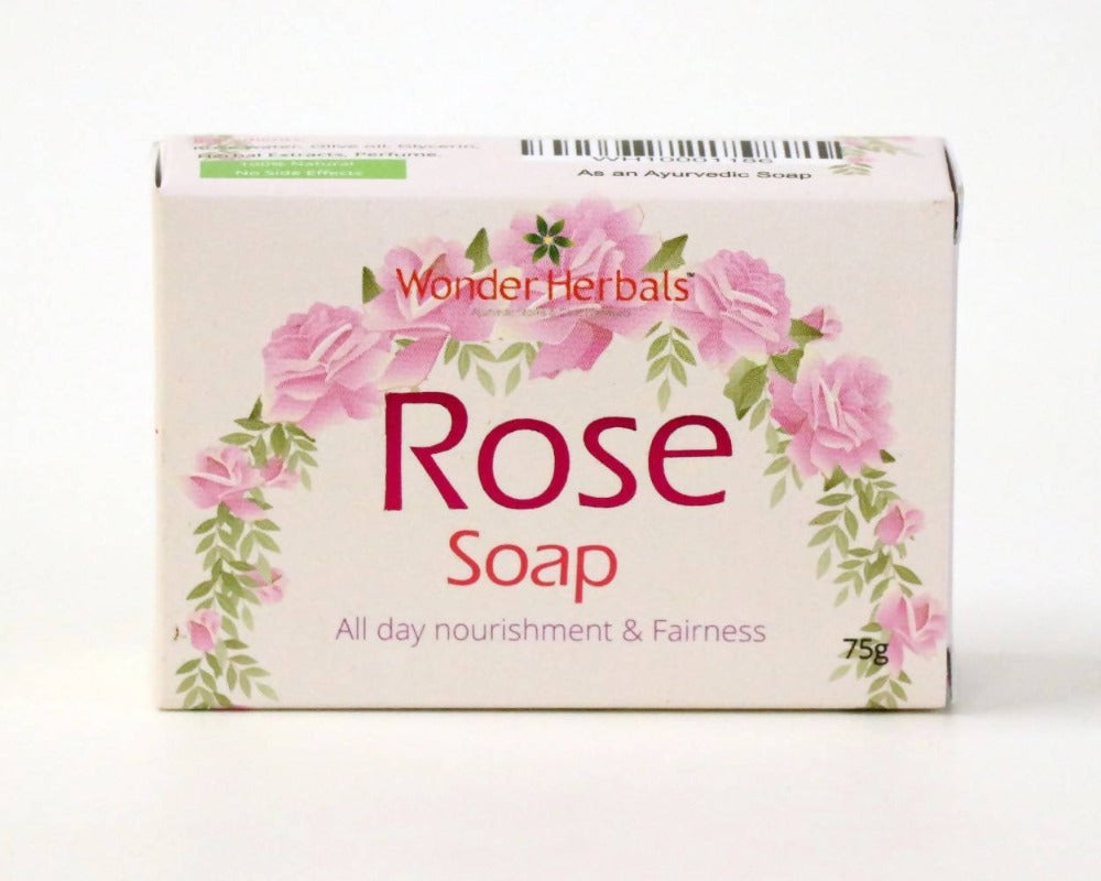 Wonder Herbals Rose Soap | Grocsy