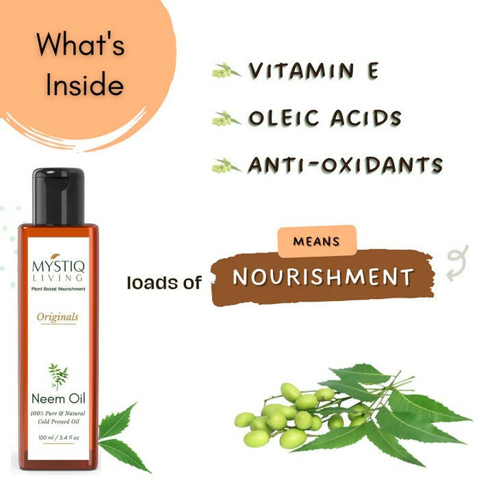 Mystiq Living Originals Neem Oil | Grocsy