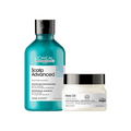 L'Oreal Professionnel Scalp Advanced Anti-Dandruff Dermo-Clarifier Shampoo + Metal Dx Hair Mask | Grocsy