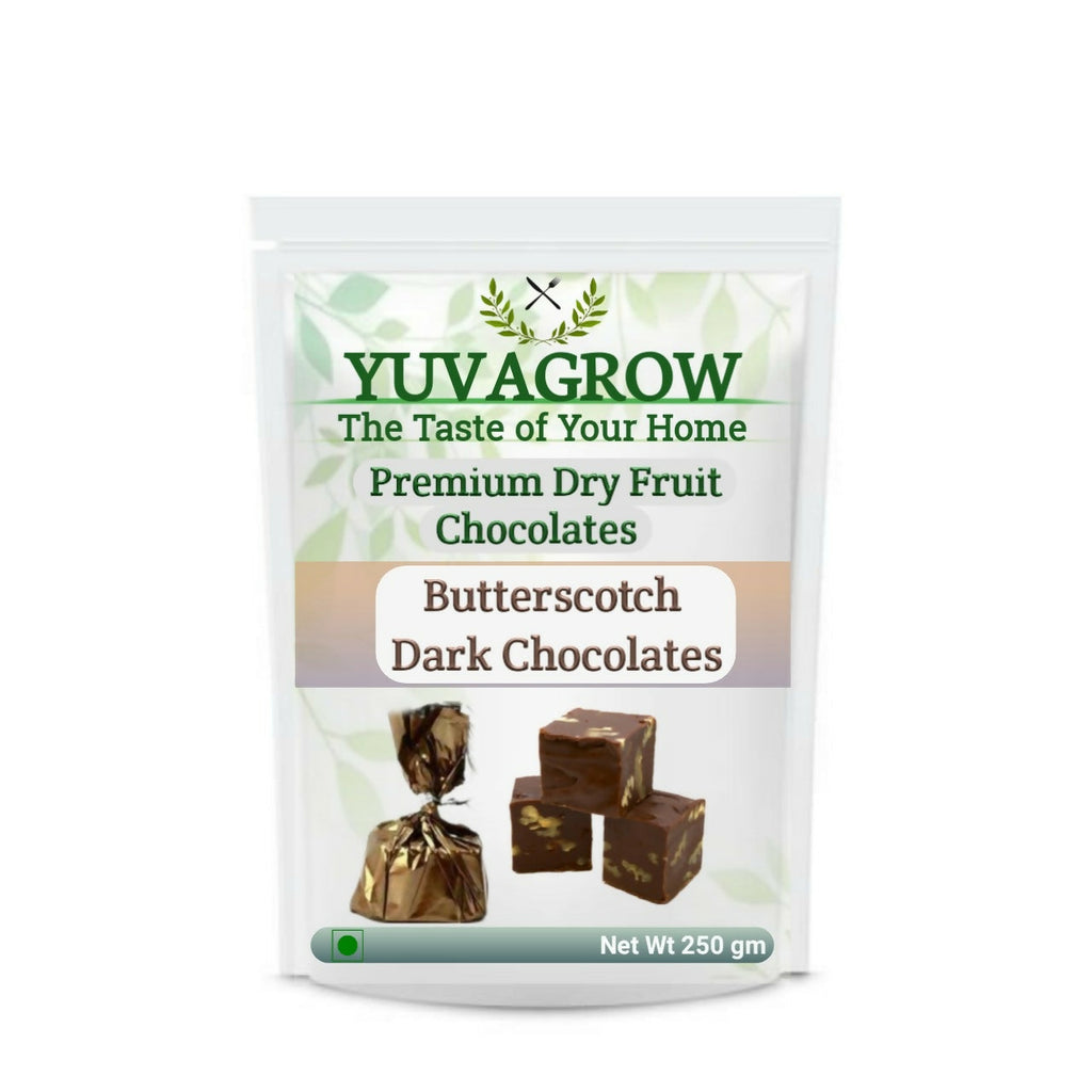 Yuvagrow Butter Scotch Dark Chocolates | Grocsy