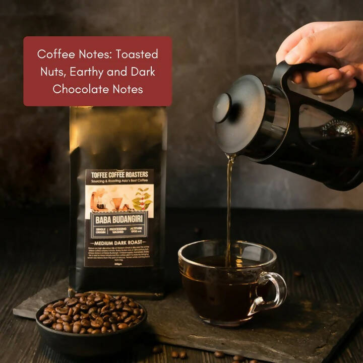Toffee Coffee Roasters Baba Budangiri Estate Coffee | Grocsy