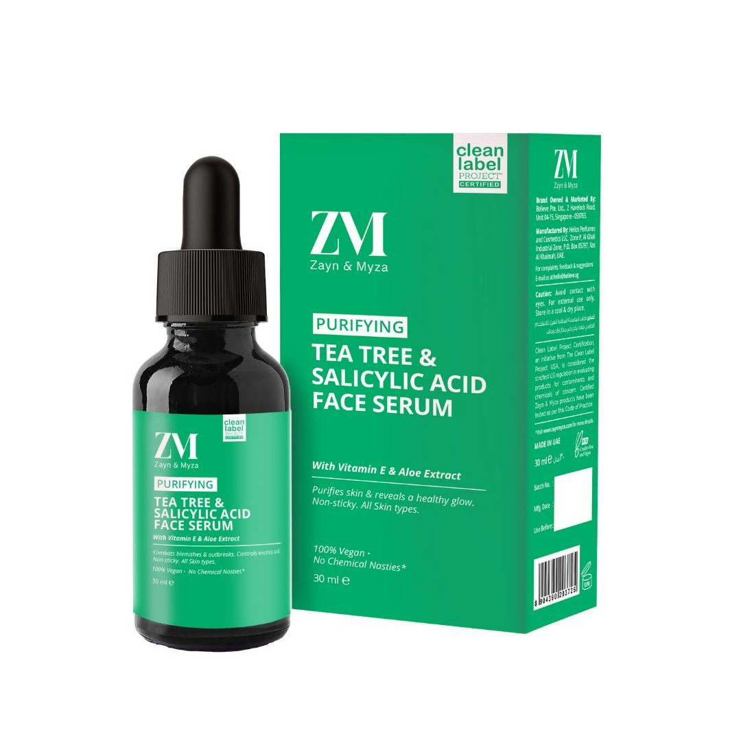 Zayn & Myza Tea Tree & Salicylic Acid Face Serum | Grocsy
