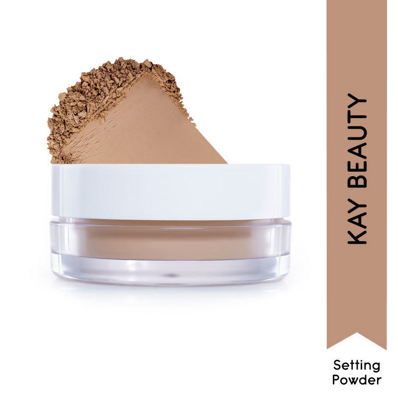 Kay Beauty By Katrina Kaif Matte HD Setting Loose Powder - Toffee | Grocsy