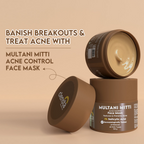 Clensta Multani Mitti Acne Control Face Mask | Grocsy