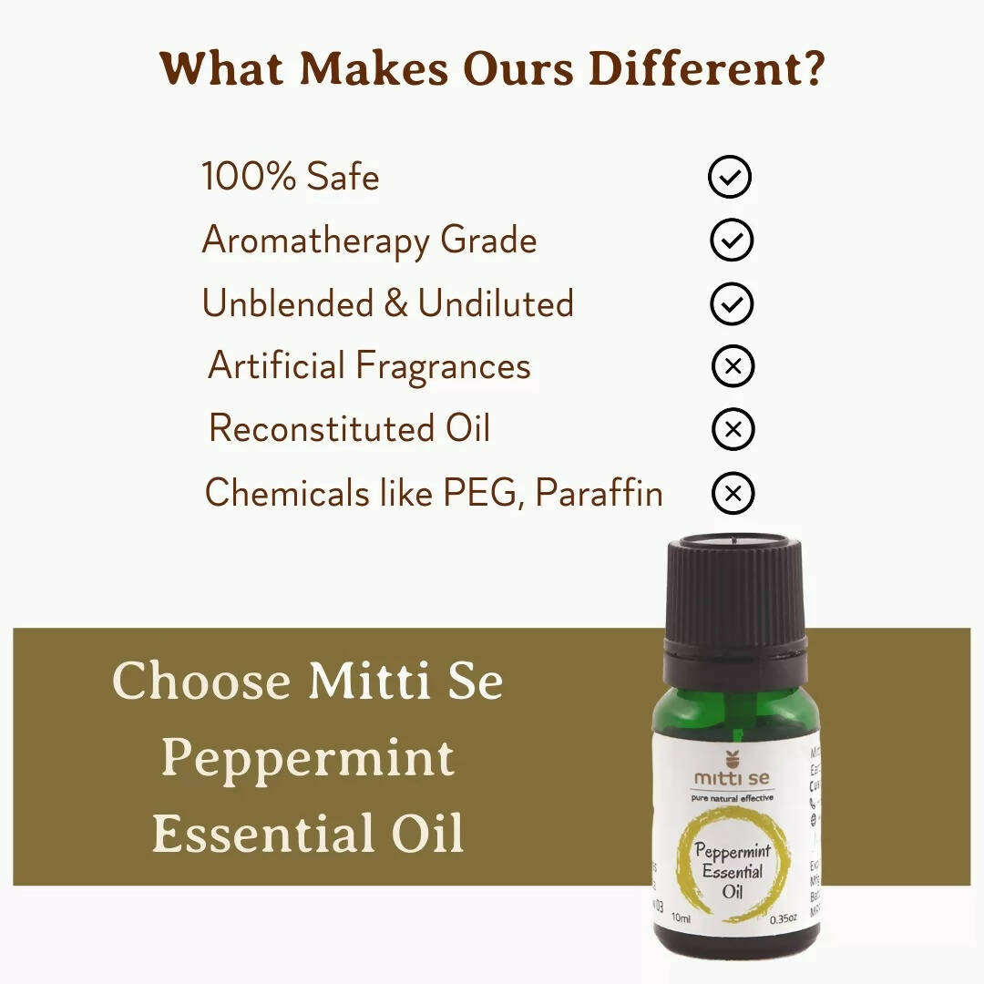Mitti Se Peppermint Essential Oil | Grocsy