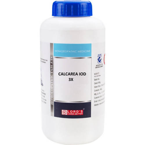 Lord's Homeopathy Calcarea Iod Tablets | Grocsy