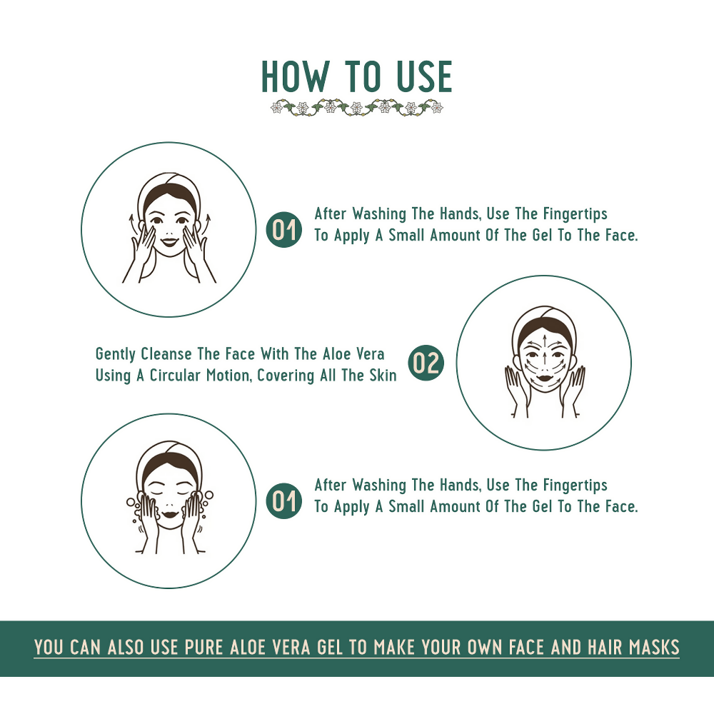 Avimee Herbal Pure Aloe Vera Gel | Grocsy