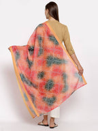 Myshka Women's Beautiful Multi Cotton Print Casual Dupatta | Grocsy