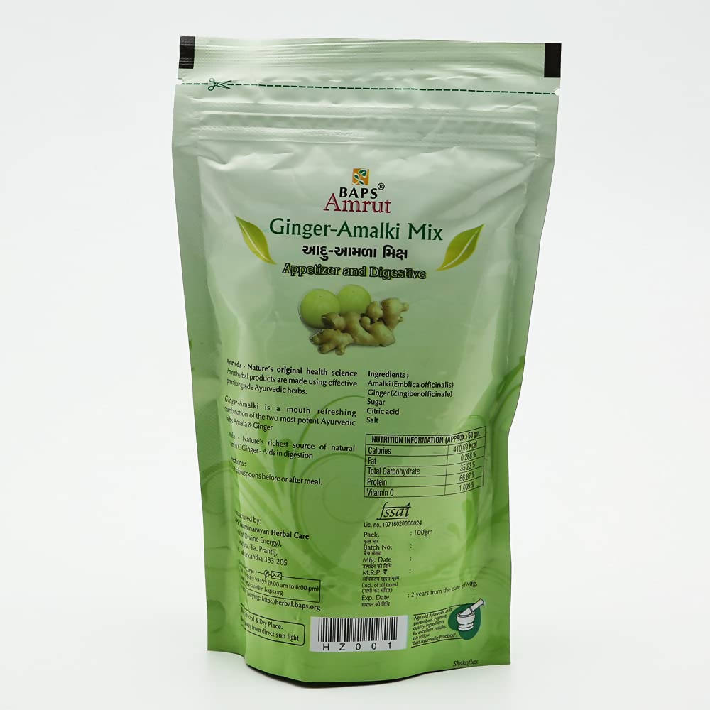 Baps Amrut Ginger-Amalki Mix | Grocsy