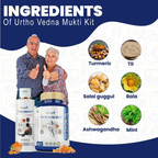 Divya Shree Urtho Vedna Mukti Capsule & Oil Ayurvedic Joint Pain Relief Kit | Grocsy