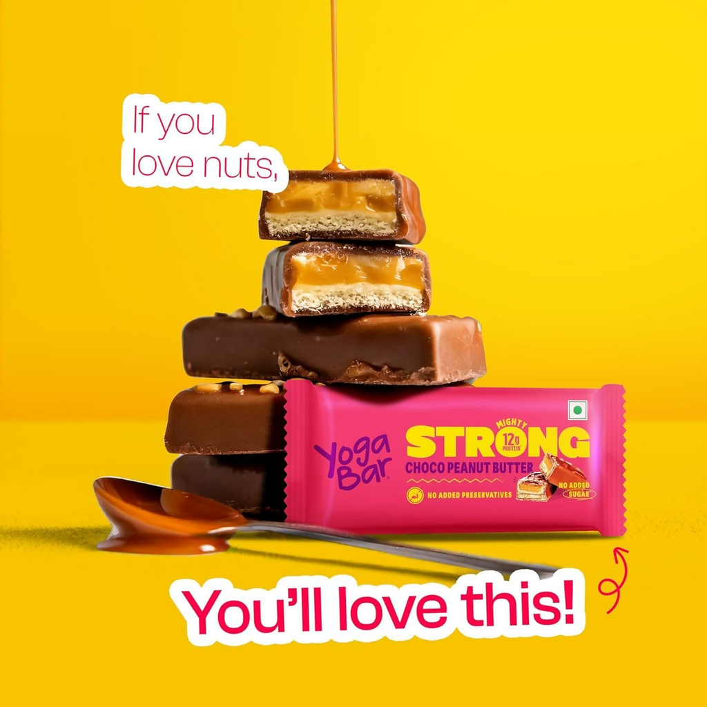 Yoga Bar Variety Pack 12g Strong Protein Bars | Grocsy