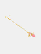 Ruby Raang Sitara Sparkle Maang Tikka | Grocsy