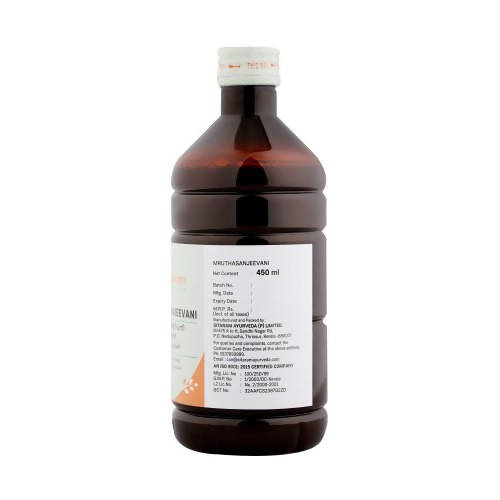 Sitaram Ayurveda Mruthasanjeevani Syrup | Grocsy