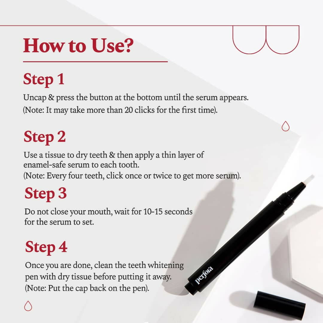 Perfora Teeth Whitening Pen | Grocsy