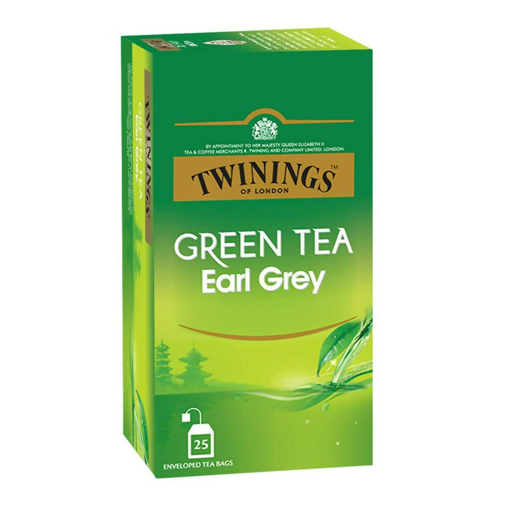Twinings Green Tea Earl Grey Teabags | Grocsy