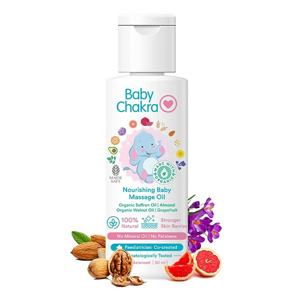BabyChakra Nourishing Baby Massage Oil | Grocsy