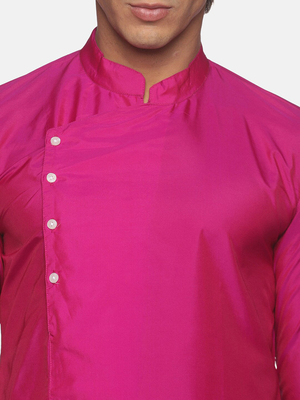 Sethukrishna Men Rose Kurta with Pyjamas | Grocsy