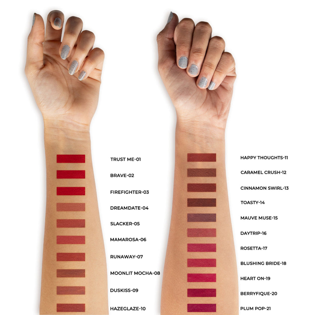 Miss Claire Dewy Matte Lip Combo Set - Day-To-Date | Grocsy