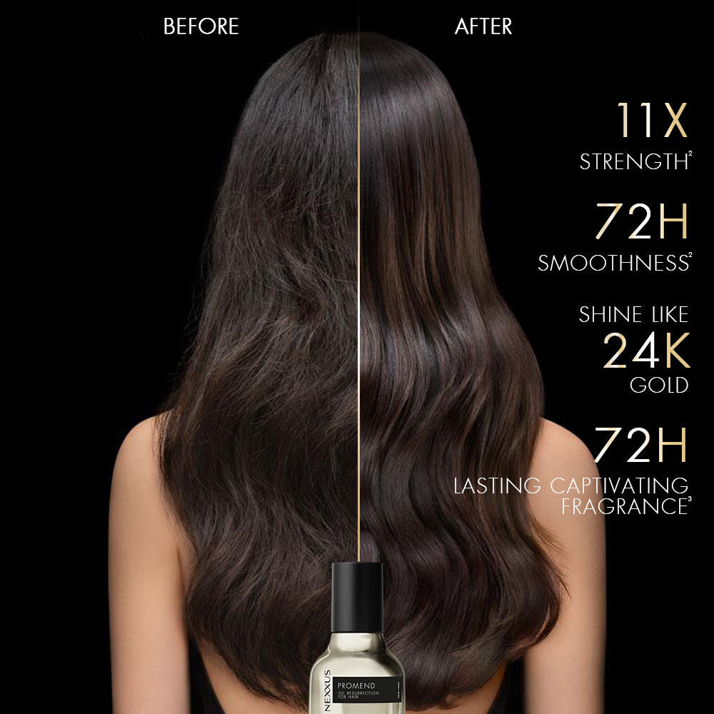 Nexxus Promend Resurrection Oil Hair Serum For Bond Repair, Frizz Reduction & Heat Protection | Grocsy
