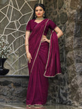 Tikhi Imli Abstract Printed Ready to Wear Saree | Grocsy