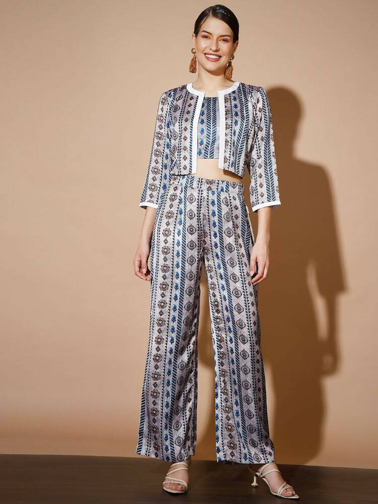 Myshka Multi Printed Co-Ords For Women | Grocsy