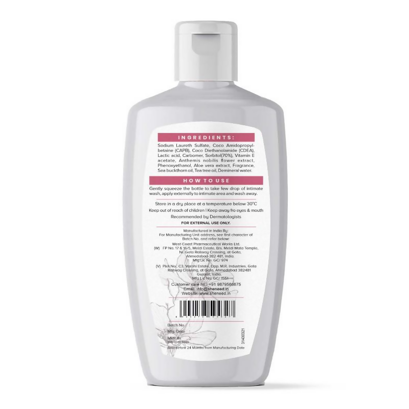 SheNeed 24hr Odor Control Feminine Intimate Wash | Grocsy