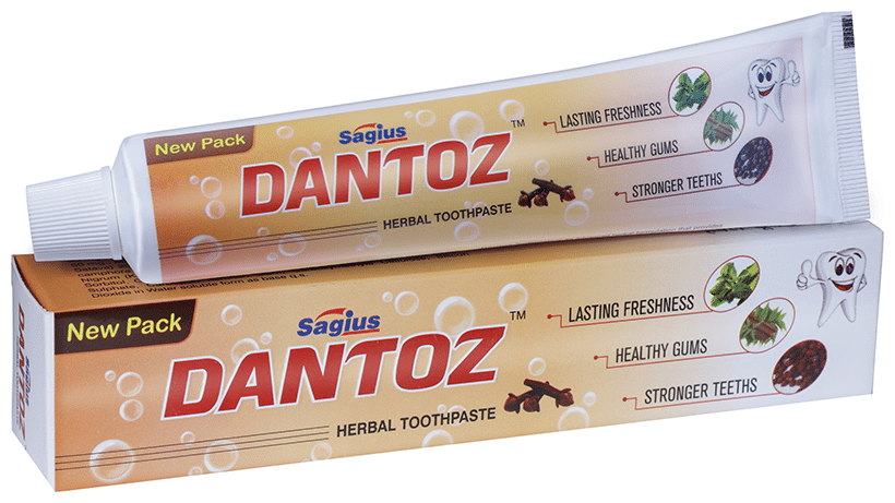 Sagius Dantoz Herbal Toothpaste | Grocsy