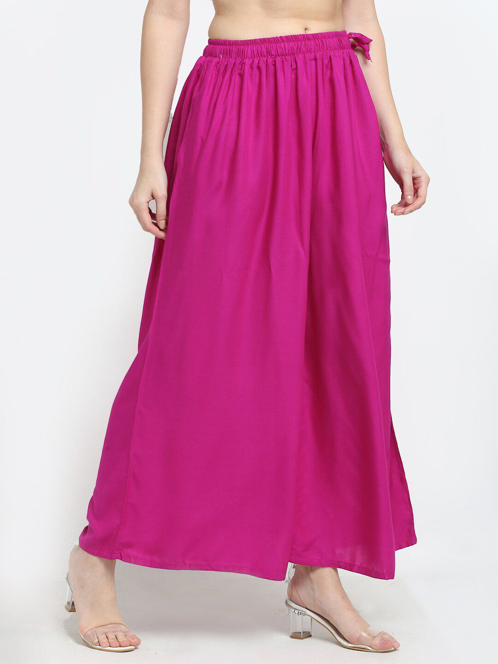 TAG 7 Women Flared Regular Palazzos | Grocsy