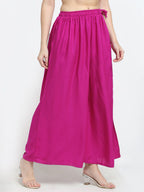 TAG 7 Women Flared Regular Palazzos | Grocsy