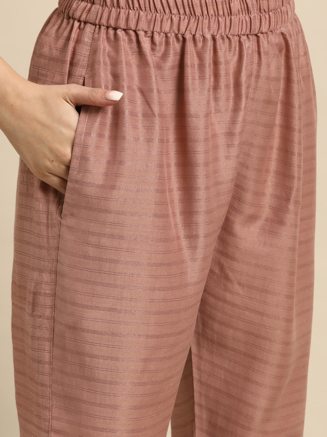 Sangria Women Floral Printed Regular Kurta With Trousers & With Dupatta | Grocsy