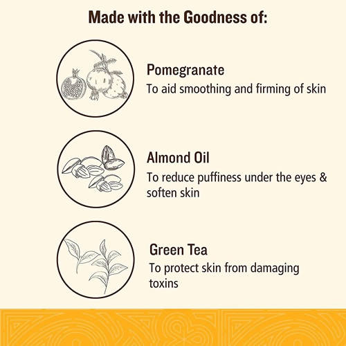 Soultree Under-Eye Gel Pomegranate & Almond Oil | Grocsy