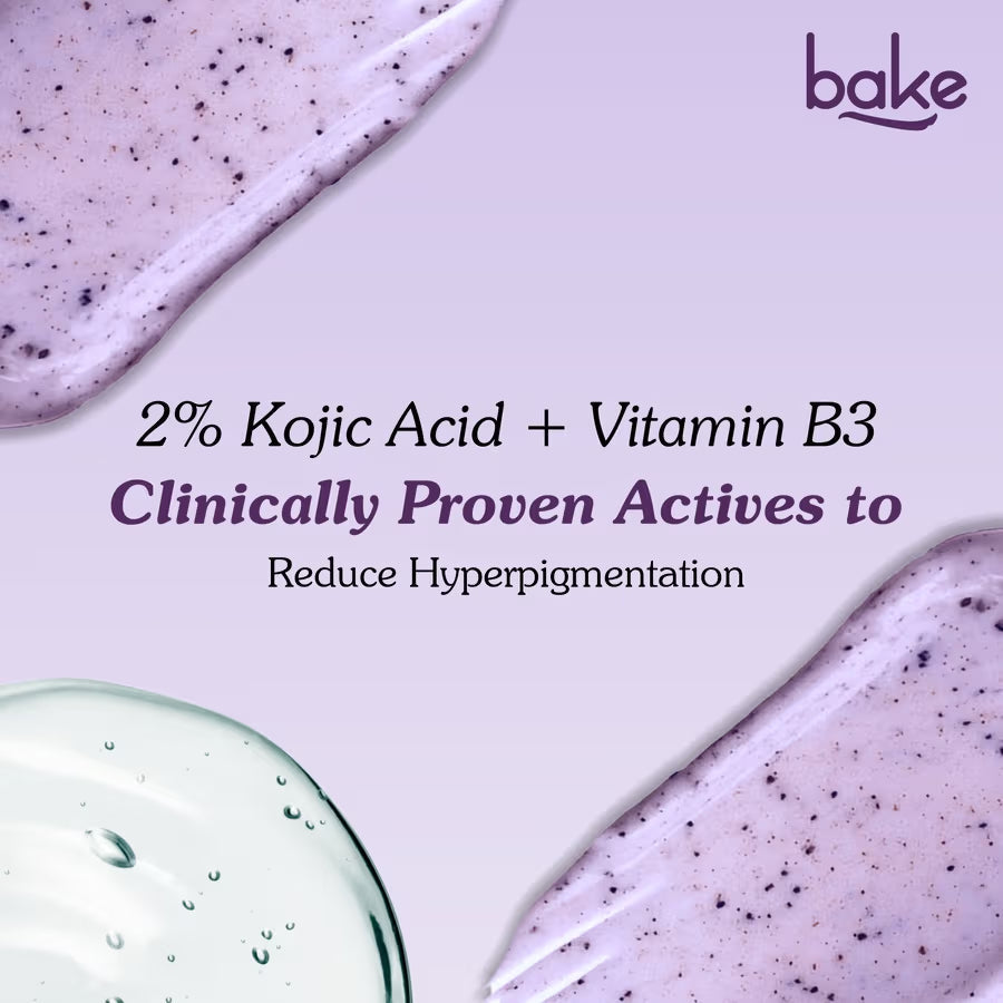 Bake 2% Kojic Acid Lavender Smoothie Body Scrub | Grocsy