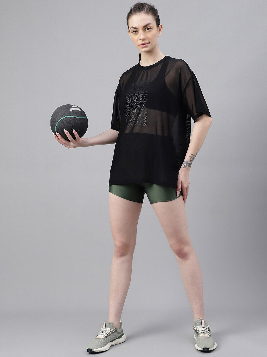 MKH Typography Printed Dri FIT Relaxed Fit Sports T-shirt | Grocsy