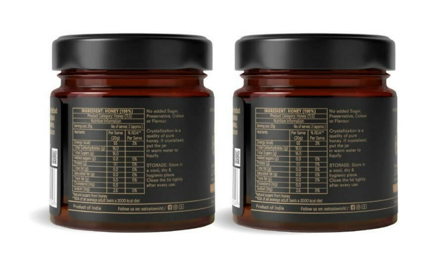 Eatopia Little Bee, Stingless Bees Natural Honey for Kids - Sidr & Sullia Honey | Grocsy