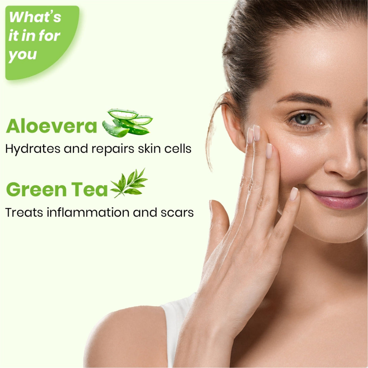 Matt Look Instant Tan Removal With Aloevera & Green Tea | Grocsy