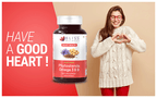 Bliss Welness Heart Health Phytosterols Omega 3 6 9 Veg Capsule Vegicap | Grocsy