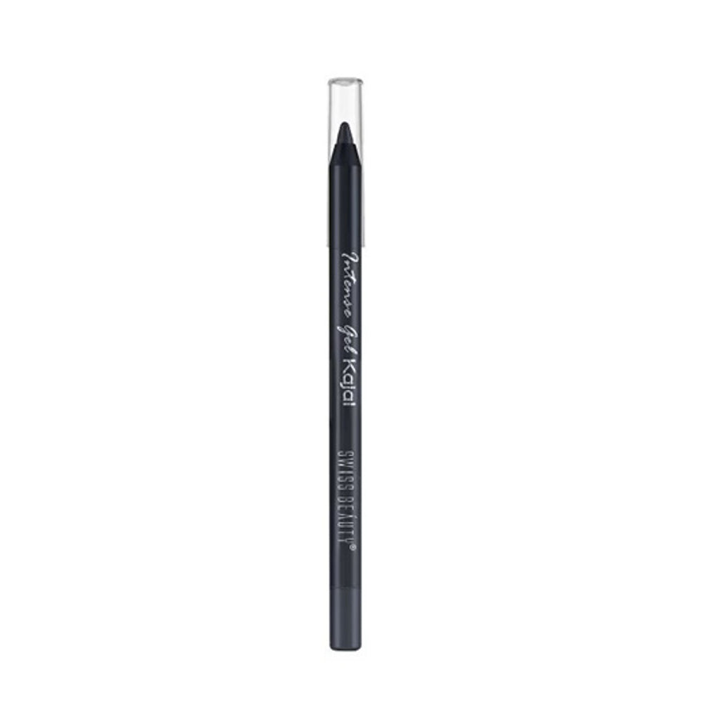 Swiss Beauty Intense Gel Kajal 12-Hour Stay Smudge-Proof with Sharpener - 8904325004380_10smoky | Grocsy